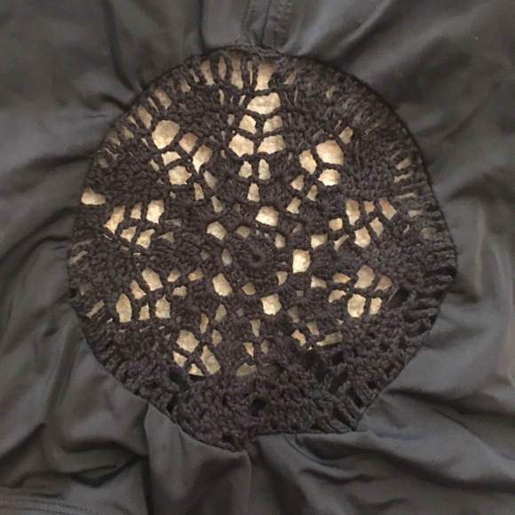 Black backless one piece swim suit - Picture 2 of 5